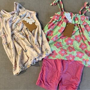 Angel Dear Bundle - Floral and Bicycle Print